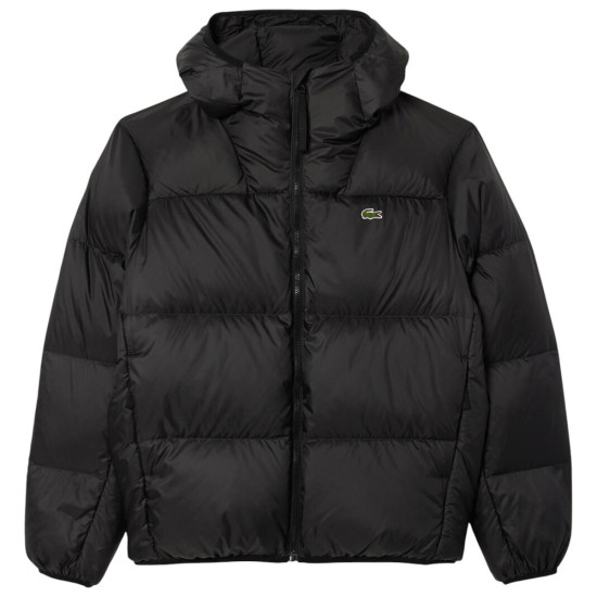 Lacoste Ανδρικό μπουφάν Water-Repellent Hooded Puffed Jacket